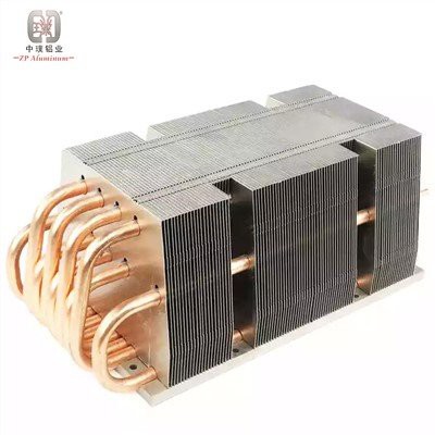 Aluminum Stamped Fin Heat Sink