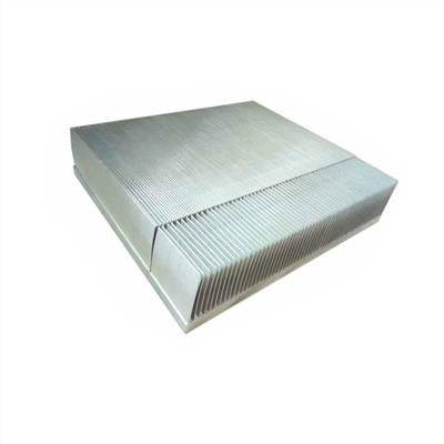 Large Aluminum Skiving Heat Sink for Power System